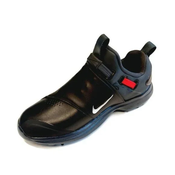 Nike Golf Tour Premier Golf Shoes Mens Size 7 AO2241-002 Black Silver Fastfit - Picture 3 of 8